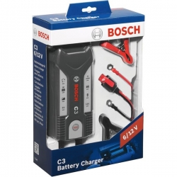 Car battery charger - BOSCH C3, 6/12V ― AUTOERA.LV