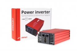 Power Inverter 24V/230V 300W/600W (+2xUSB PI04) ― AUTOERA.LV