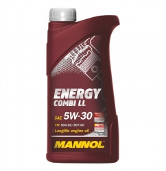 Синтетическое моторное масло - Mannol Energy Combi LL 5W30, 1L ― AUTOERA.LV