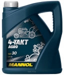 Минеральное масло Mannol 4-Takt AGRO, 4Л