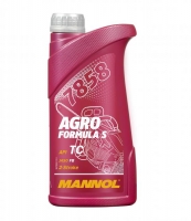 2х тактное моторное масло - Mannol Agro Formula S 7858, 1Л