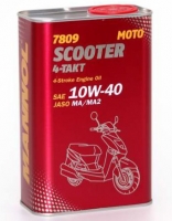 Синтетическое масло для четрехтактных двигателей - Mannol SCOOTER 10W40 (4-Takt), 1Л