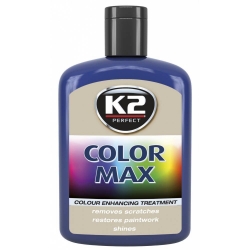 Durable car polish K2 (dark blue) - COLOR MAX, 200g.   ― AUTOERA.LV