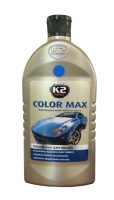Blue color car polish - K2 Perfect COLOR MAX, 500ml.