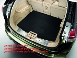 Auduma bagāžnieka paklājs Mitsubishi Pajero (2007-2014), melns  (1) ― AUTOERA.LV