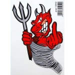 Наклейка "Devil" ― AUTOERA.LV