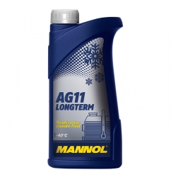 MANNOL LONGTERM ANTIFREEZE AG11, 1L (blue color) ― AUTOERA.LV