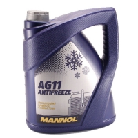 Концентрированная охлаждающая жидкость - Mannol LONGTERM ANTIFREEZE AG11, 5Л