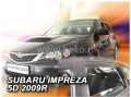 Front and rear wind deflector set Subaru Impreza (2008-)