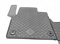 Rubber floor mats set for Toyota ProAce Verso (2021-2028) 