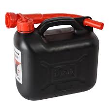 Petrol can, black, 5L ― AUTOERA.LV