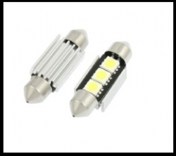 2PCS x 41mm plate number bulb 3LED, 12V (error free CANBUS)  ― AUTOERA.LV