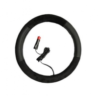 Steering wheel cover with heat  37 - 39,5cm (heated, 12V)