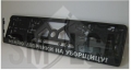 Plate number holder - Change my wiperblade to service maid (in russian)