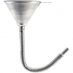 Metal funnel with spout, diameter 15cm ― AUTOERA.LV
