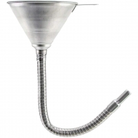 Metal funnel with spout, diameter 15cm