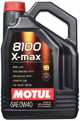 Synthetic engine oil - MOTUL 8100 X-max 0W40, 4L  ― AUTOERA.LV