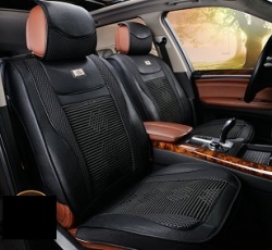 Leather imitation car seat cover set with zippers ― AUTOERA.LV