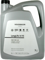 Синтетическое моторное масло - Volkswagen Long Life IV FE 5 0W20 (VW 508.00/509.00), 5Л