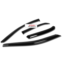 Front and rear wind deflector set Citroen DS5 (2012-2018)