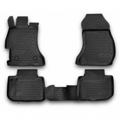 3D Gumijas paklāju kompelts priekš Subaru Impreza (2016-2023)/XV (2011-2018) ― AUTOERA.LV