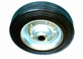 Резиновое колесо с подшипниками 160/40 - 20 ― AUTOERA.LV