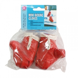 Авто декор - Мини перчатки для бокса, красные ― AUTOERA.LV