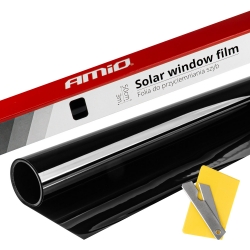 Window film ULTRA SUPER DARK BLACK (~95%), 3m X 0.5m  ― AUTOERA.LV