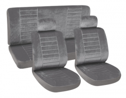 Universāls sēdekļu pārvalku komplekts, pelēks ― AUTOERA.LV