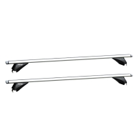 Roof mount (only for cars with integrated railings), universal, 2x135cm, with lock