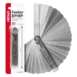Foil Feeler Gauge - 32 Straight Inserts 89mm long (0.02-1.00mm) ― AUTOERA.LV