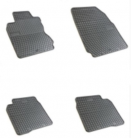Rubber floor mats set  Nissan Note (2005-2012)