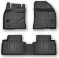 3D Gumijas paklāju komp. Toyota Avensis (2009-2015), vanniņas  ― AUTOERA.LV