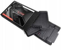 3D Gumijas salona paklāji priekš SKODA ENYAQ IV (2020-2027) ; VW ID.4 (2020-2026) ― AUTOERA.LV