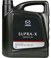 Синтетическое моторное масло - MAZDA SUPRA X 0W20 , 5Л (SKYACTIVE)