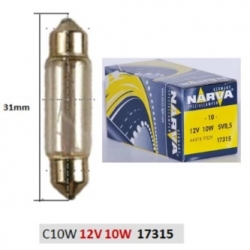 Numura apgaismojuma spuldze 12V, 10W, 11 x 30mm  ― AUTOERA.LV