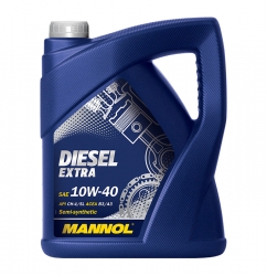 Pussintētiskā eļļa Mannol DIESEL EXTRA 10W-40 (TDI), 5L ― AUTOERA.LV