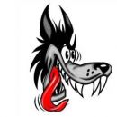 Auto uzlīme  "150-wolf" ― AUTOERA.LV