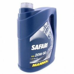 Минеральное масло -  Mannol SAFARI 20W50, 5Л ― AUTOERA.LV
