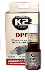 Средство для очистки сажевого фильтра - K2 DPF CLEANER, 50мл. ― AUTOERA.LV