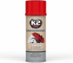 Temperatūrizturīgā krāsa suportiem (sarkana) - K2, 400ml.   ― AUTOERA.LV