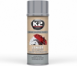 Temperatūrizturīgā krāsa suportiem (sudrabs) - K2, 400ml.  ― AUTOERA.LV