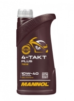 Полусинтетическое масло для четырехтактных двигателей - Mannol 4-Takt Plus, 1Л