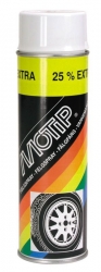 Wheel White Gloss Motip, 500ml. +25% EXTRA ― AUTOERA.LV