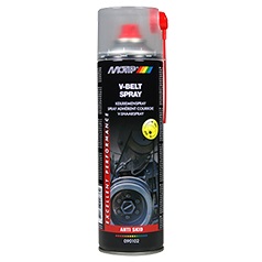 Siksnu pretslīdes līdzeklis - Motip V-Belt Spray, 500ml. ― AUTOERA.LV