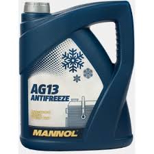 Dzesēšanas šķidrums dzeltens - Mannol ANTIFREEZE AG13+ (-40C), 5L ― AUTOERA.LV