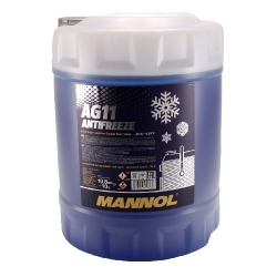 Охлаждающая жидкость - ТОСОЛ (синий)  - MANNOL AG11, -40°C, 10Л  ― AUTOERA.LV