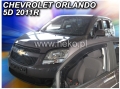 Front wind deflector set  Chevrolet Orlando (2011-)