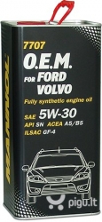 Sintētiskā eļļa - Mannol O.E.M. FORD, VOLVO SAE 5W-30, 1L  ― AUTOERA.LV