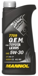 Sintētiskā eļļa Mannol O.E.M. TOYOTA, LEXUS SAE 5W-30, 1L ― AUTOERA.LV